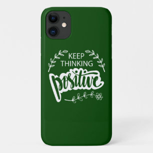 Funda Para iPhone 11 Sigue pensando positivamente