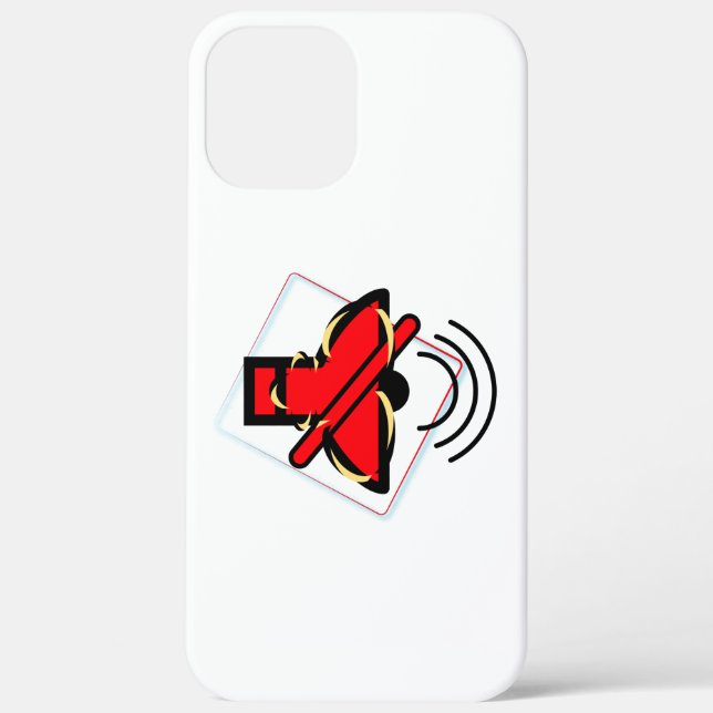 Funda De Case-Mate Para iPhone Silenciar (Reverso )