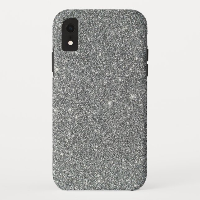 Funda De Case-Mate Para iPhone Silencio plateado (Reverso)