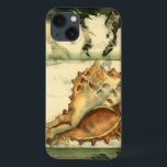 title_seo2 Silhouette Conch Shell<br><div class="desc">Relájese con esta obra de arte contemporáneo de Jennifer Goldberger. Su colección de arte de conchas marinas es relajante y inspiradora. Esta obra de arte se centra en una gran concha de concha rodeada de arrecifes de coral verdes. Obtén este hermoso arte oceánico hoy con un toque de silueta en...</div>