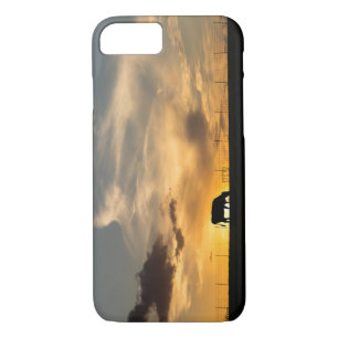 Funda Para iPhone 8/7 Silhouette de Cattle Sunset