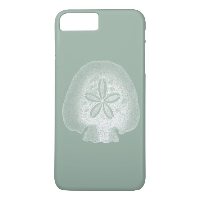 Funda De Case-Mate Para iPhone Silhouette Sand Dollar (Reverso)