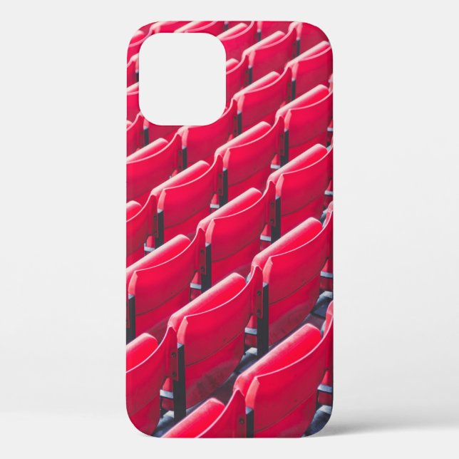 Funda De Case-Mate Para iPhone Sillas de teatro rojas (Reverso )