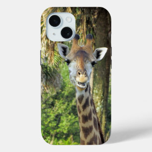 Funda Para iPhone 15 Silly Giraffe - estuche para iPhone / iPad