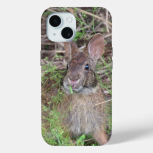 Funda Para iPhone 15 Silly Rabbit - Estuche para teléfono conejito