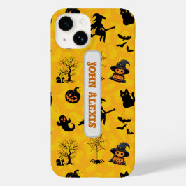 Funda Para iPhone 14 De Case-Mate Silueta de Halloween personalizada