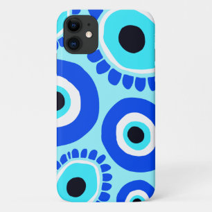 Funda Para iPhone 11 Símbolo afortunado del ojo malvado colorido