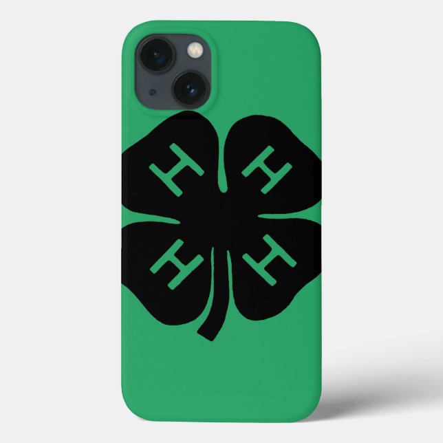 Funda De Case-Mate Para iPhone Símbolo: club 4-H (Reverso)
