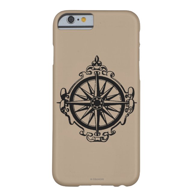 Funda De Case-Mate Para iPhone Símbolo: Compás (Reverso)