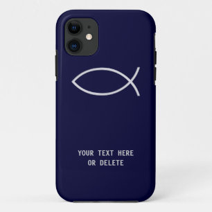 Funda Para iPhone 11 Símbolo cristiano de los pescados