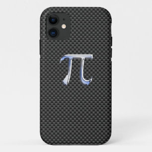 Funda Para iPhone 11 Símbolo cromado como Pi en la impresión de fibra d