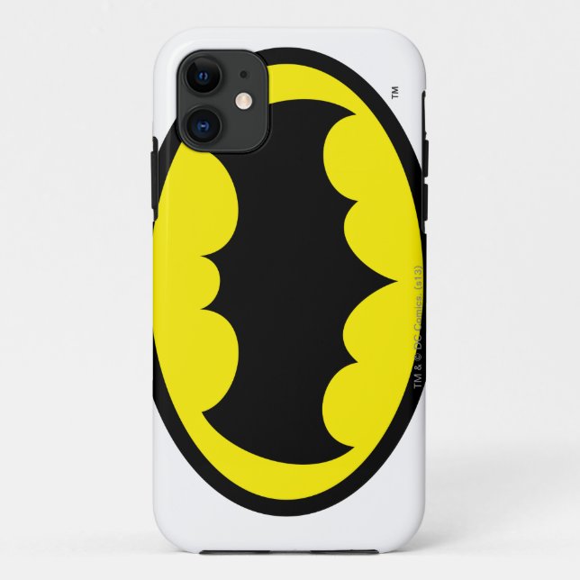 Funda De Case-Mate Para iPhone Símbolo de Batman (Reverso)