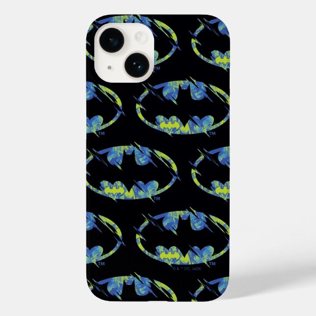 Funda De Case-Mate Para iPhone Símbolo de Batman eléctrico hacia arriba (Reverso )