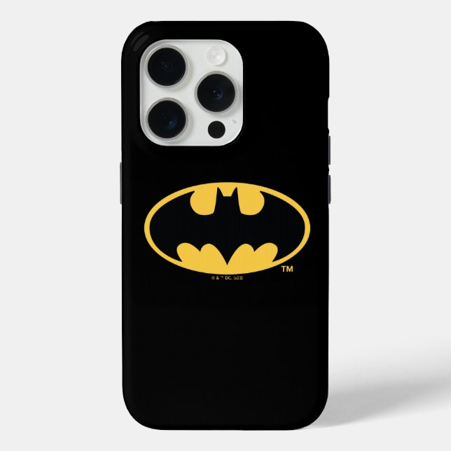 Funda De Case-Mate Para iPhone Símbolo de Batman | Logotipo Oval (Reverso )