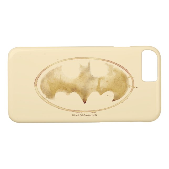 Funda De Case-Mate Para iPhone Símbolo de café con barba (Reverso (horizontal))