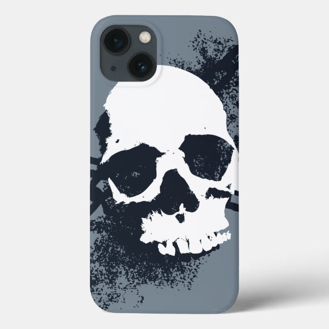 Funda De Case-Mate Para iPhone Símbolo de cráneo de Necromancer (Reverso)