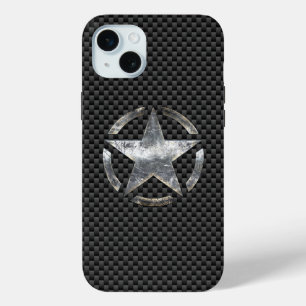 Funda Para iPhone 15 Mini Símbolo de estrella en una decoración de estilo ca