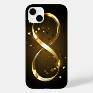 Funda Para iPhone 14 Plus De Case-Mate Símbolo de infinito dorado