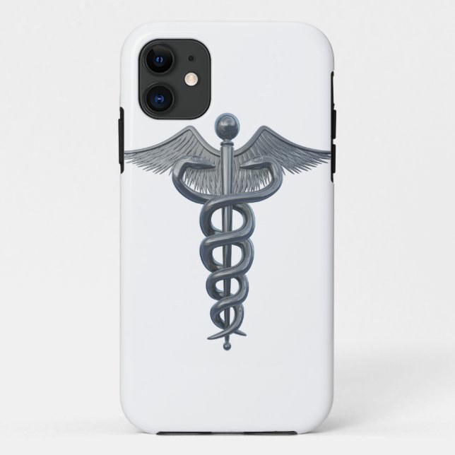 Funda De Case-Mate Para iPhone Símbolo de la profesión médica (Reverso)