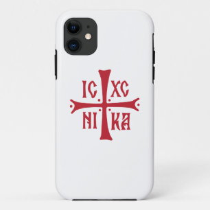 Funda Para iPhone 11 símbolo de la religión ortodoxa cristiana ICXCNIKA