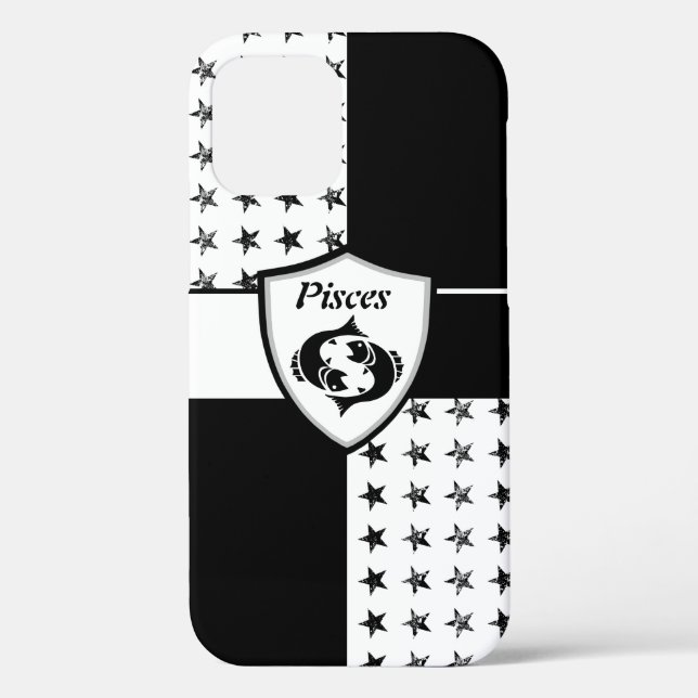 Funda De Case-Mate Para iPhone Símbolo de Pisces   (Reverso )