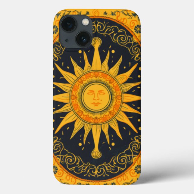 Funda De Case-Mate Para iPhone Símbolo de Sol Oriental (Reverso)
