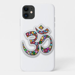 Funda Para iPhone 11 Símbolo de yoga floral de Namaste