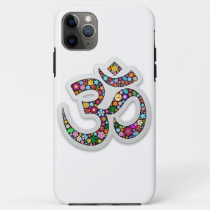 Funda Para iPhone 11 Pro Max Símbolo de yoga Om Ohm Aum Namaste