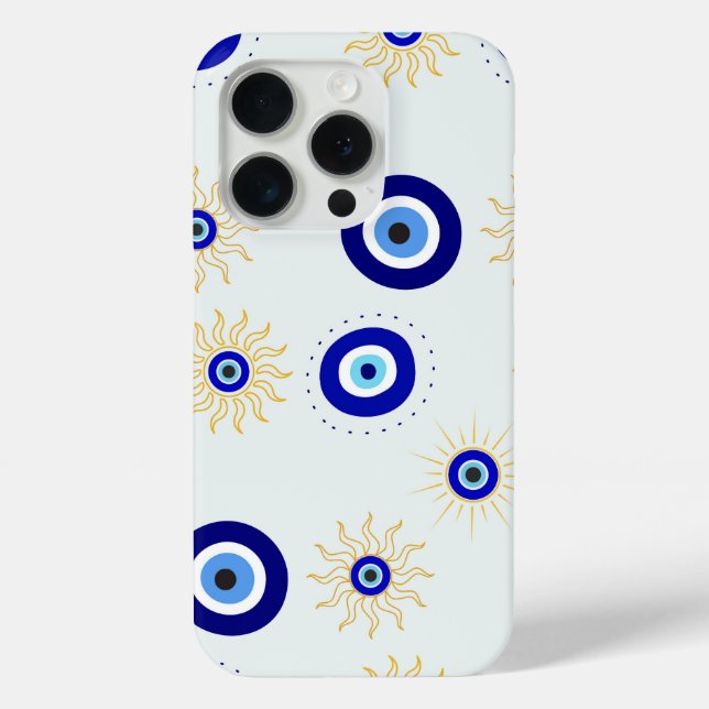 Funda De Case-Mate Para iPhone Símbolo del ojo malvado (Reverso )