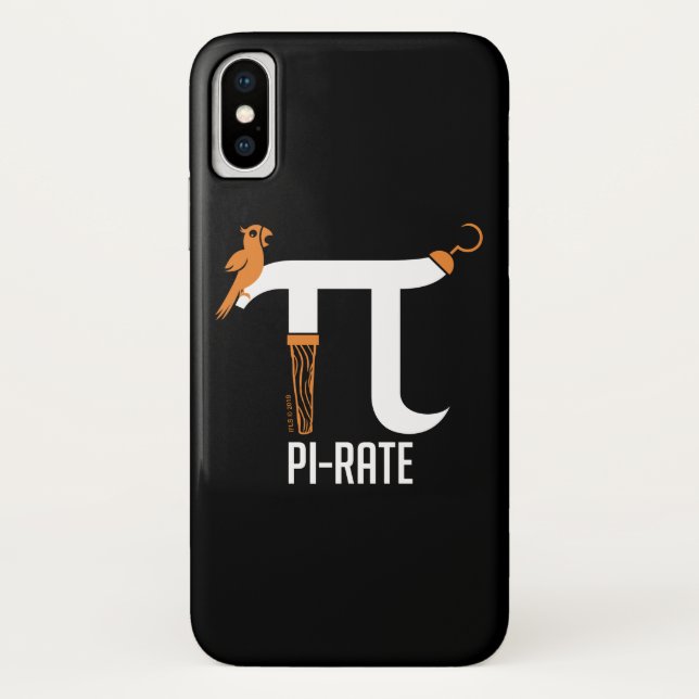 Funda De Case-Mate Para iPhone Símbolo del pirata (Reverso)