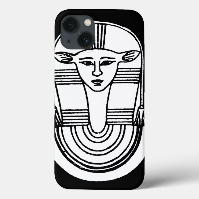 Funda De Case-Mate Para iPhone Símbolo egipcio: Hathor (Reverso)