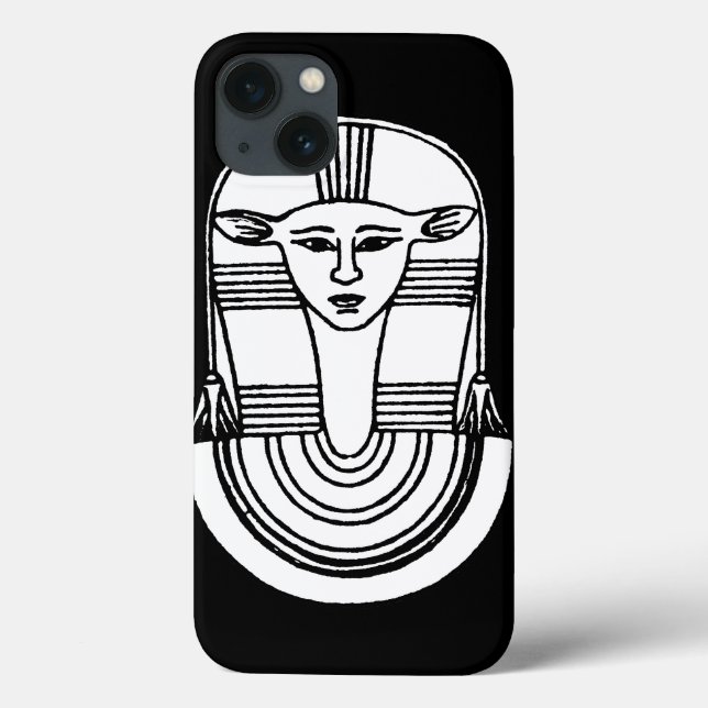 Funda De Case-Mate Para iPhone Símbolo egipcio: Hathor (Reverso)