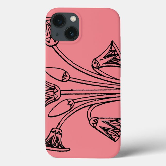 Funda De Case-Mate Para iPhone Símbolo egipcio: Lotus (Reverso)