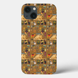 Funda Para iPhone 13 Símbolo jeroglífico del patrón egipcio antiguo
