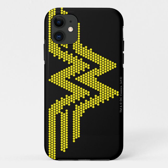 Funda De Case-Mate Para iPhone Símbolo Lite-Brite WW (Reverso)