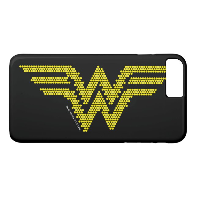Funda De Case-Mate Para iPhone Símbolo Lite-Brite WW (Reverso (horizontal))