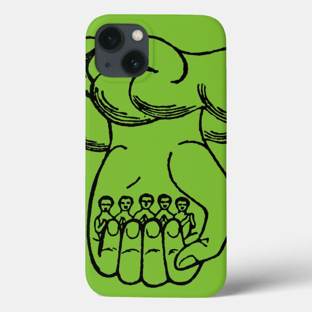 Funda De Case-Mate Para iPhone Símbolo: Mano divina (Reverso)