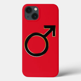 Funda Para iPhone 13 Símbolo masculino