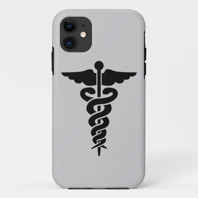 Funda De Case-Mate Para iPhone Símbolo médico (Reverso)
