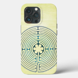 Funda Para iPhone 13 Pro Símbolo sagrado de geometría - Laberinto de Chartr