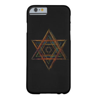 Funda Barely There Para iPhone 6 Símbolo sagrado de la geometría del Hexagram