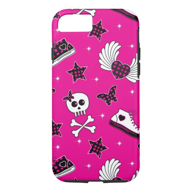 Funda De Case-Mate Para iPhone Símbolos de Emo (Reverso)