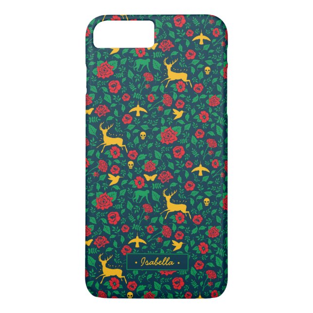 Funda De Case-Mate Para iPhone Símbolos de la vida de Frida Kahlo el | (Reverso)