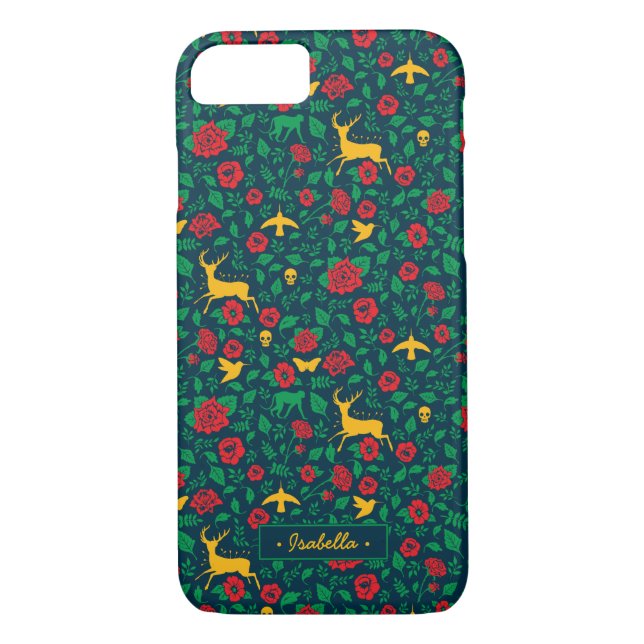 Funda De Case-Mate Para iPhone Símbolos de la vida de Frida Kahlo el | (Reverso)