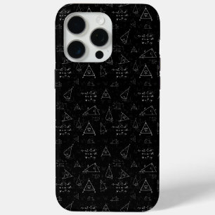 Funda Para iPhone 15 Pro Max Símbolos matemáticos, matemáticos, cartulina