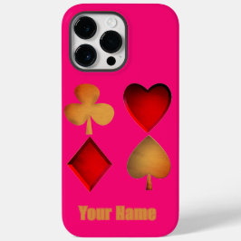 Funda Para iPhone 14 Pro Max De Case-Mate símbolos para juego de tarjetas Funda-maleta para