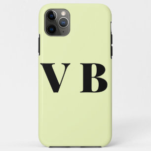 Funda Para iPhone 11 Pro Max simple minimal color sólido personalizado pastel p
