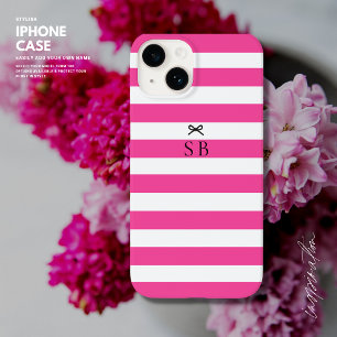 Funda Para iPhone 14 De Case-Mate Simple Minimalista paro de banda rosada caliente i