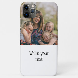 Funda Para iPhone 11 Pro Max simple mínimo añadir el texto navidades de fotos C