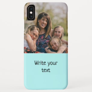 Funda Para iPhone XS Max simple mínimo añadir el texto navidades de fotos C